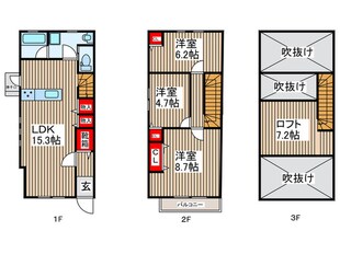 Suwada Garden Terraceの物件間取画像